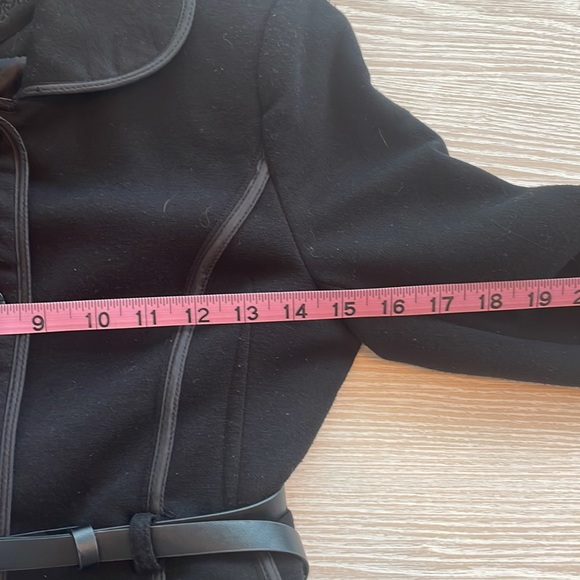 Dressy Flared Trench Coat - Picture 3 of 8